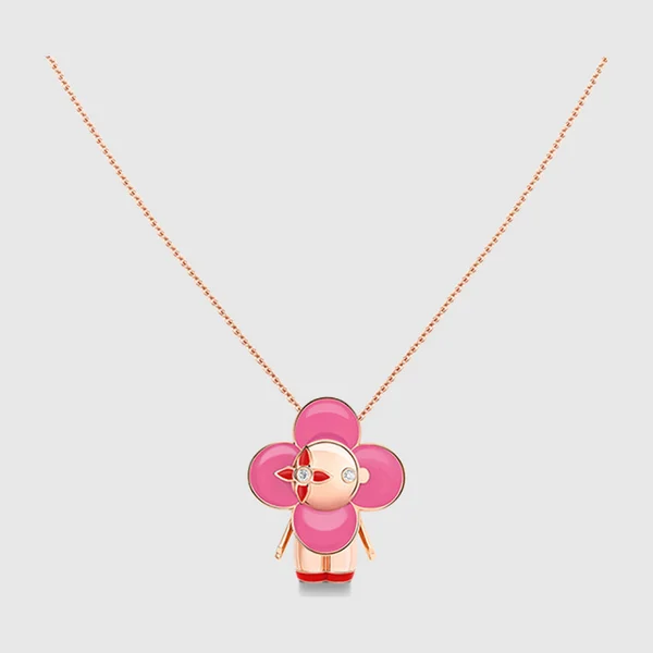 루이비통 LV CRAFTY VIVIENNE 목걸이 Q93822